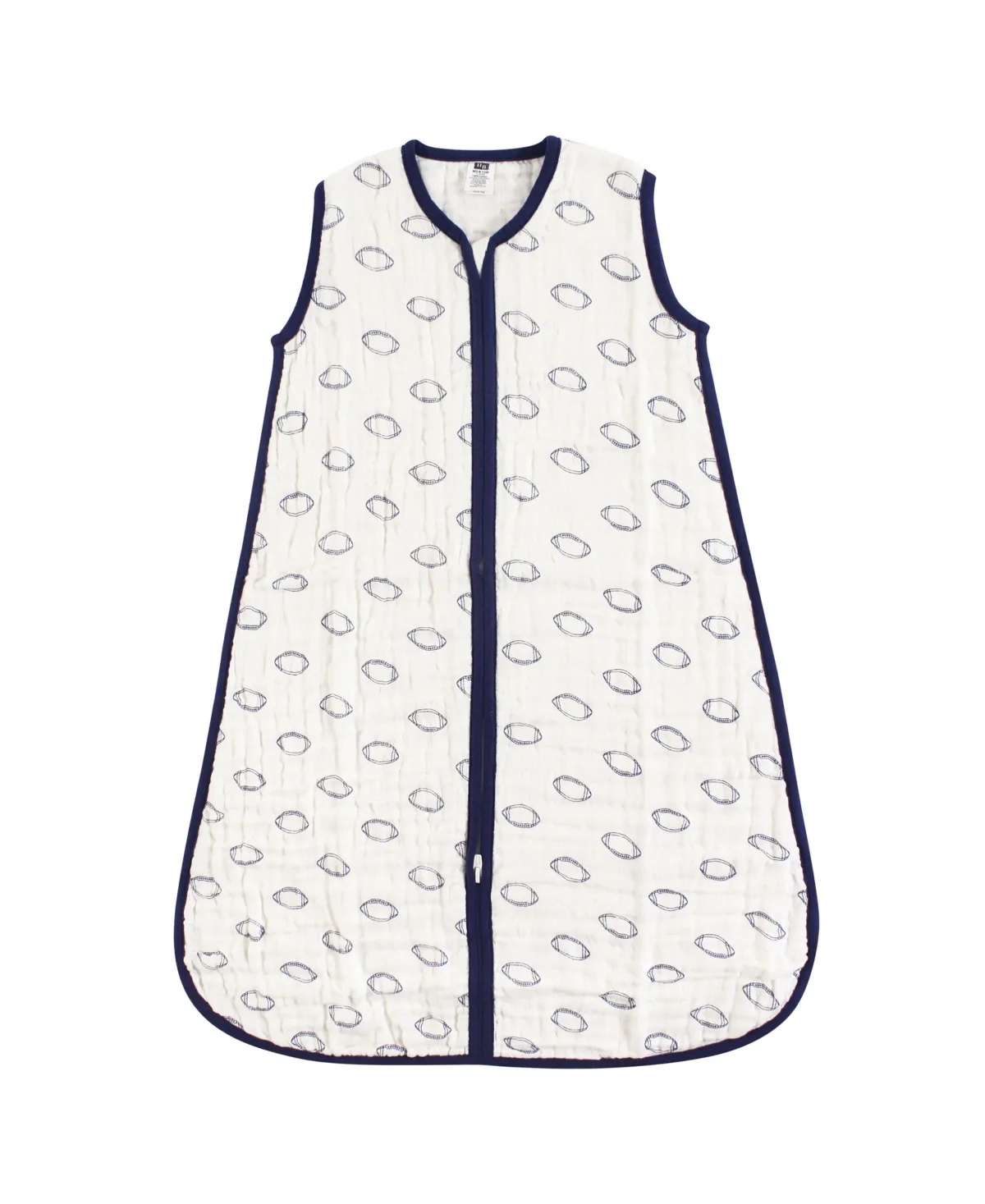 Hudson Sleeveless Cotton Muslin Wearable Blanket by Hudson Baby