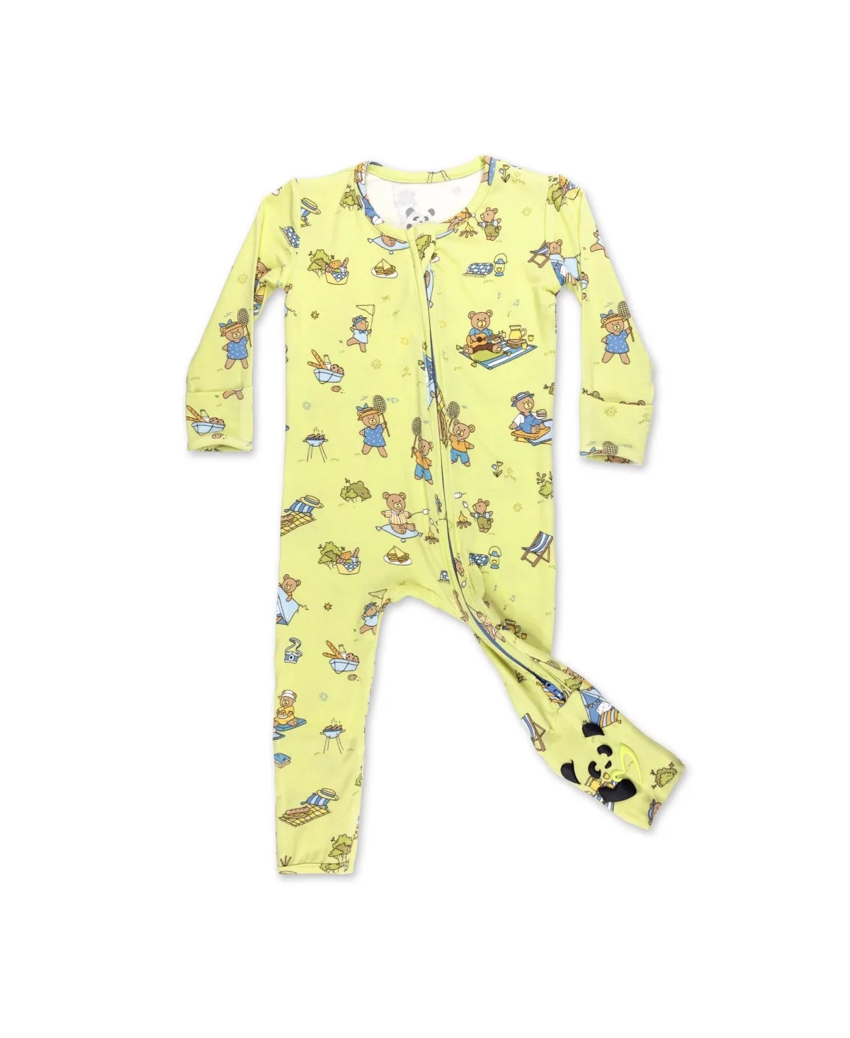 Teddy Bear Picnic Convertible Footie by Bellabu Bear
