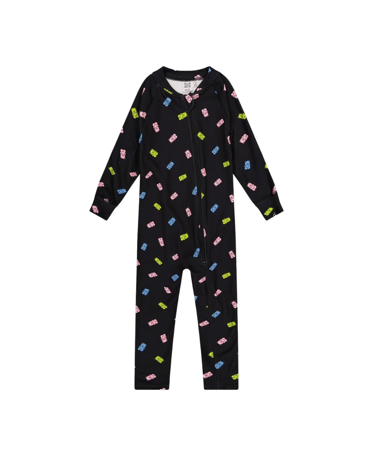 One Piece Thermal Underwear Printed Gummy Bears by Deux Par Deux