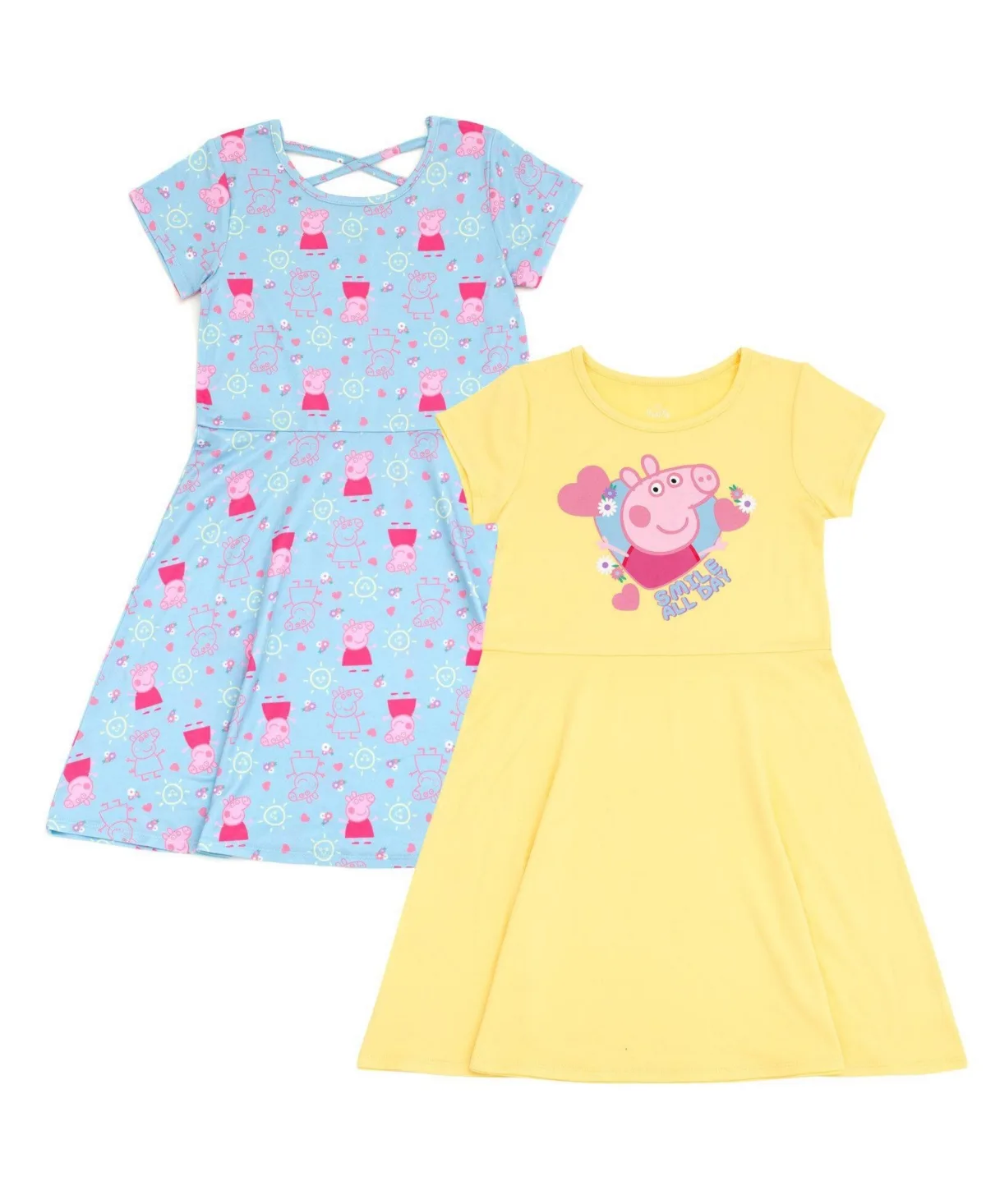 Two-Pack Skater Dresses by Peppa Pig