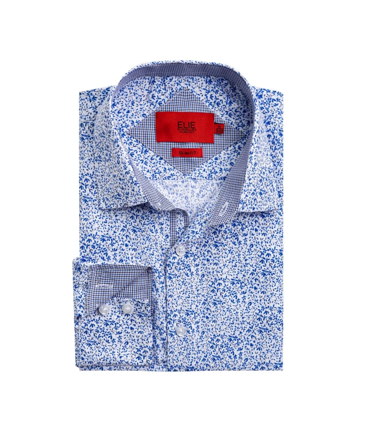 Slim Fit Floral Print Shirt by Elie Balleh