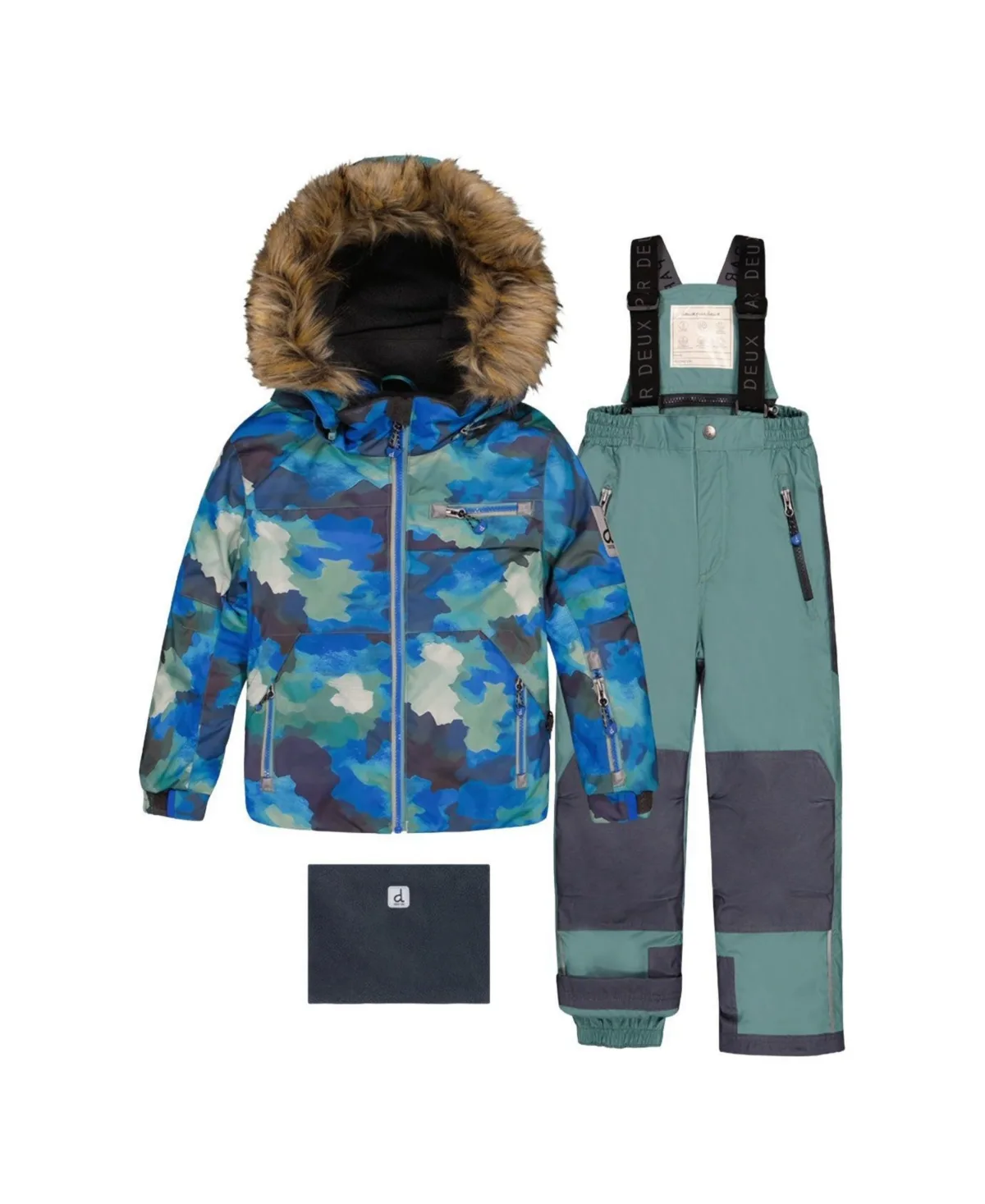 Two Piece Play Snowsuit by Deux Par Deux