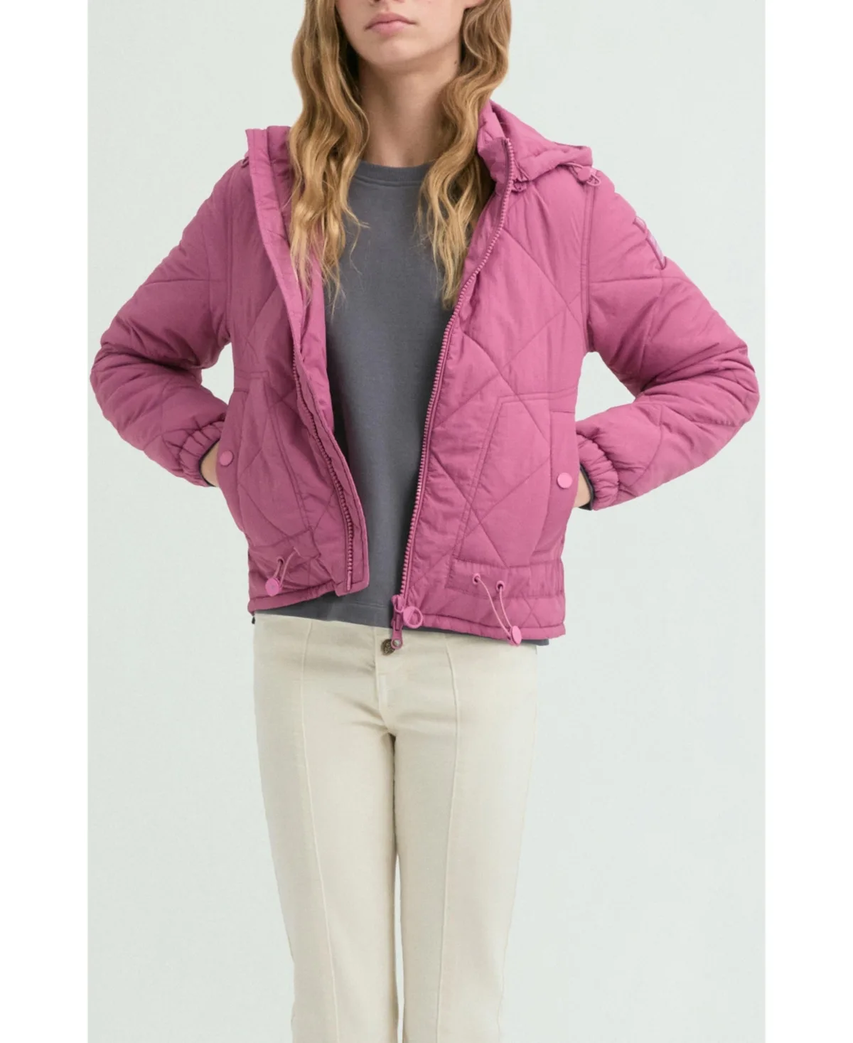 Padded Jacket with Removable Hood by Scalpers