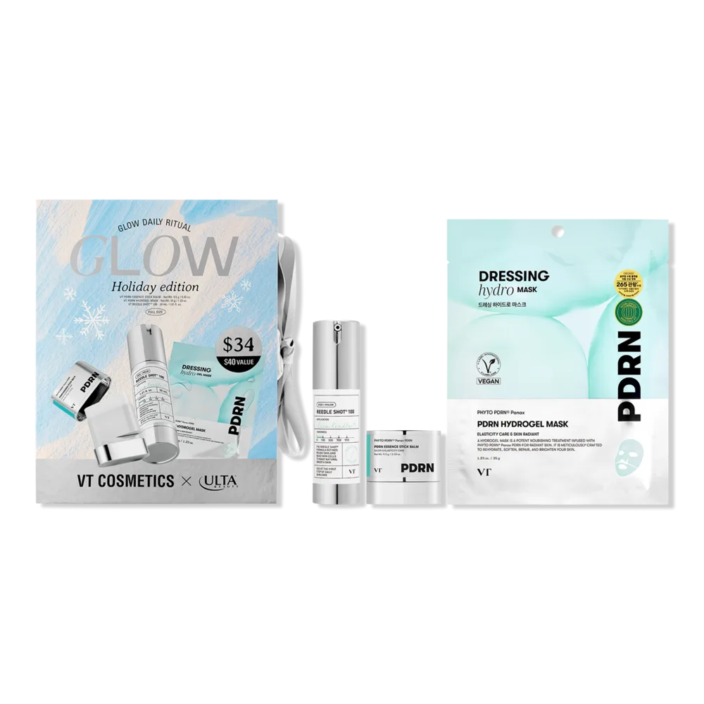 PDRN Glow Recovery 3 Piece Ritual Set by VT Cosmetics