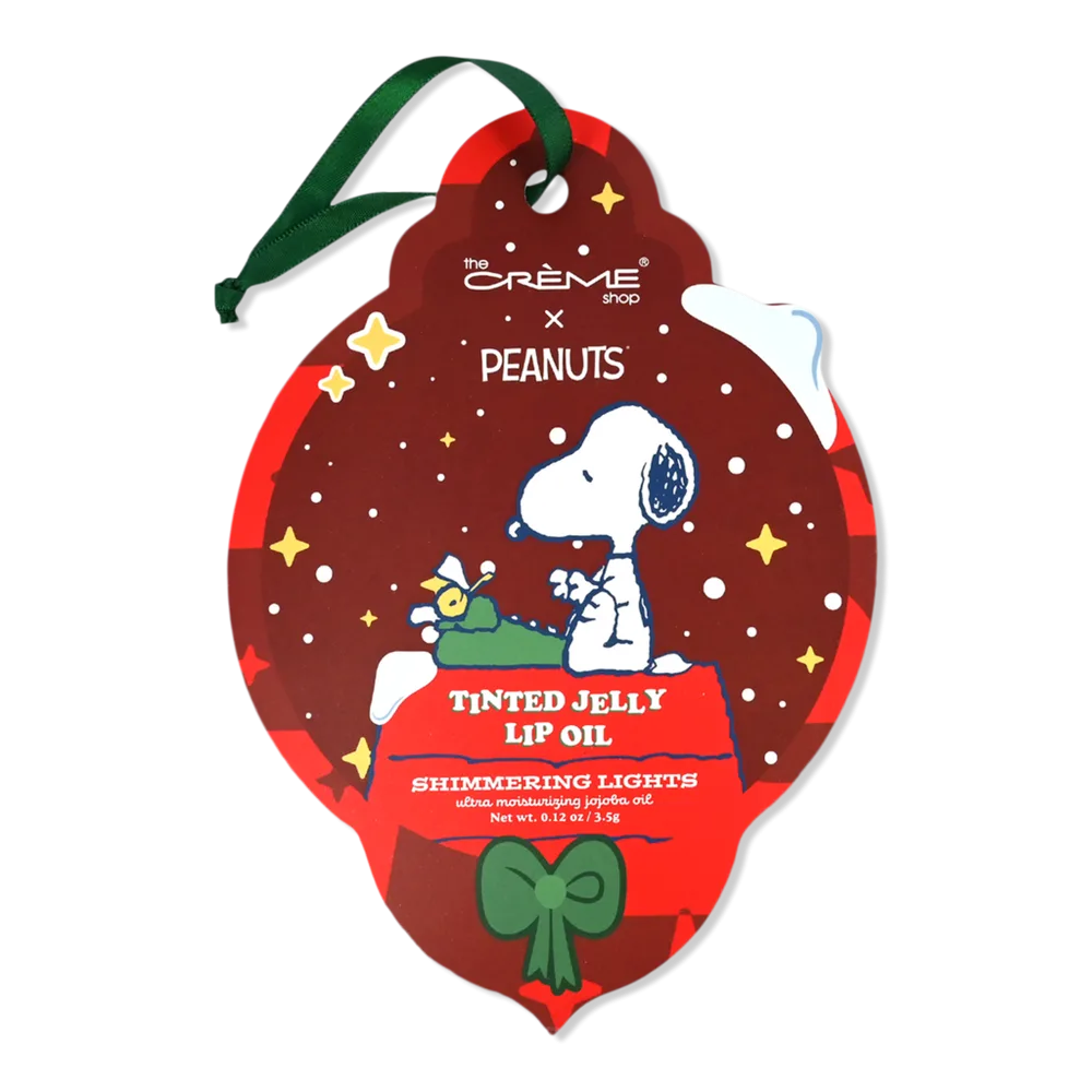 Peanuts Ornament Lip Oil by The Creme Shop