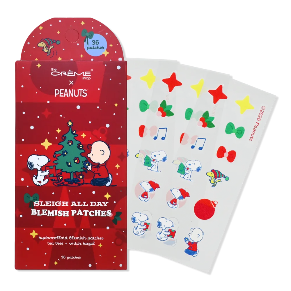 Peanuts Sleigh All Day Blemish Patches by The Creme Shop