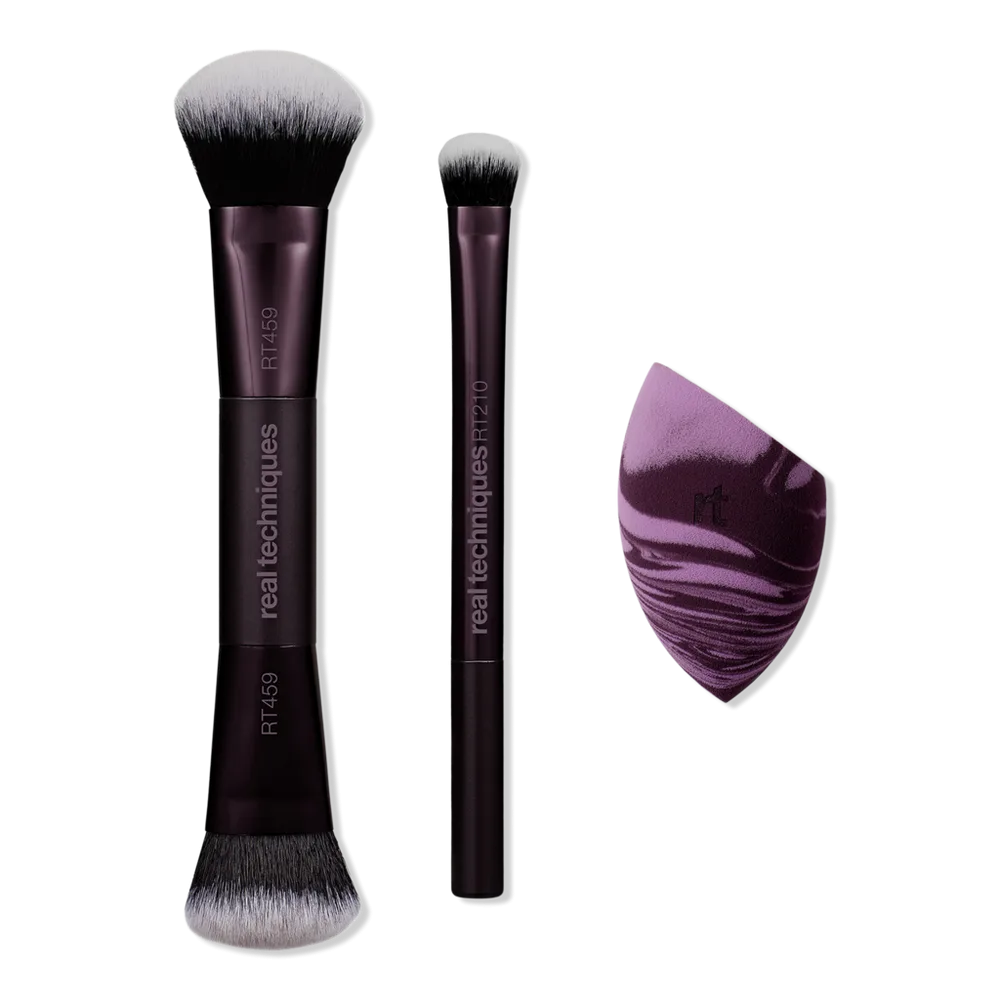 Blend & Blush Brush & Sponge Gift Set by Real Techniques