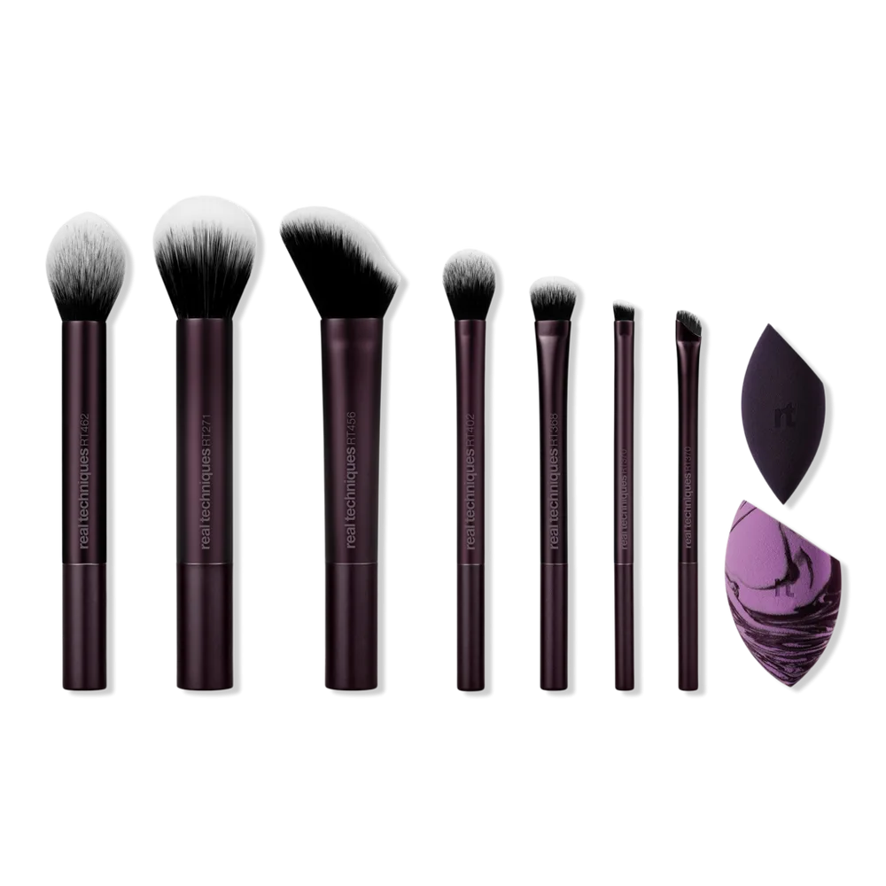 She's a Natural Makeup Brush & Sponge Gift Set by Real Techniques