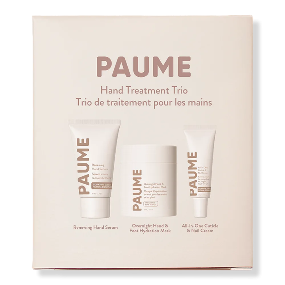 Hand Treatment Trio Set for Youthful Hands & Nails by PAUME