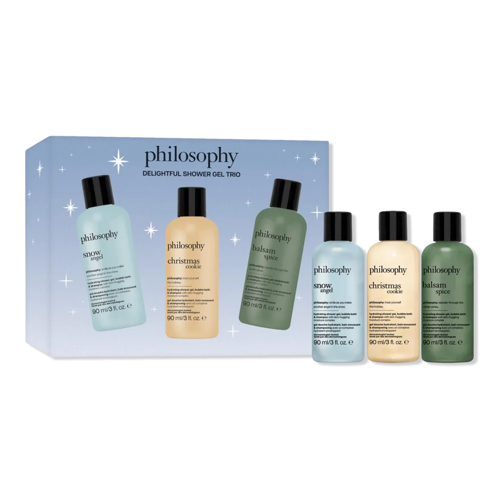Mini Hydrating Bath & Shower Gel Discovery Set by Philosophy