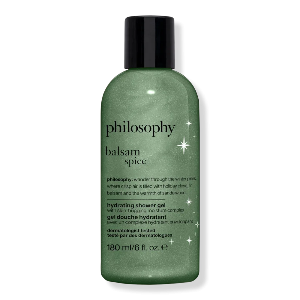 Holiday Hydrating Bath & Shower Gel - Balsam Spice by Philosophy