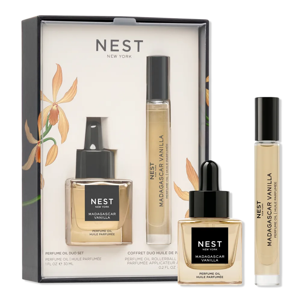 Madagascar Vanilla Perfume Oil Set by NEST New York