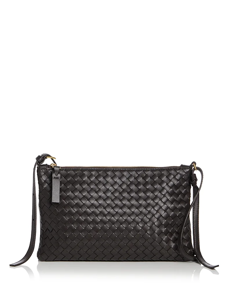 Gemellini Piccolo Pouch Intrecciato Leather Shoulder Bag