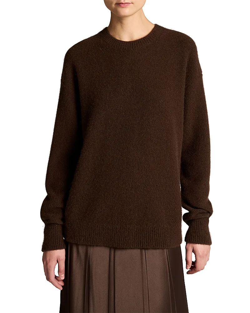 Boiled Cashmere Crewneck Sweater by Vince