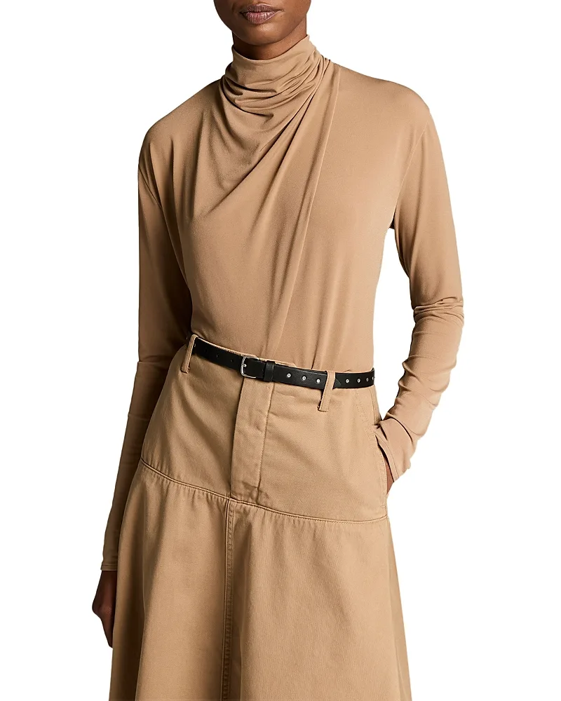 Draped Cowl Neck Top by Vince