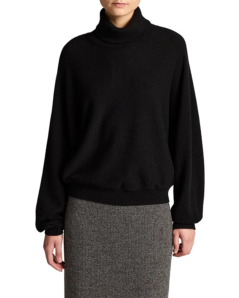 Wool Cashmere Dolman Turtleneck Sweater by Vince