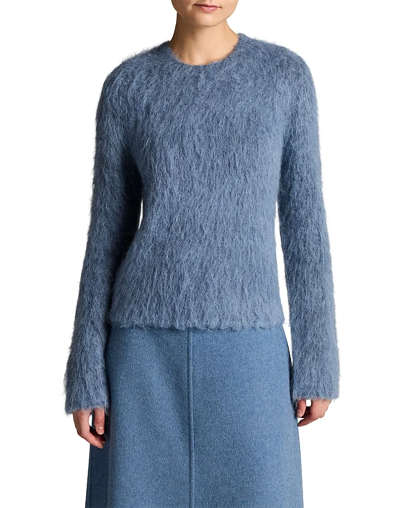 Brushed Crewneck Sweater by Vince