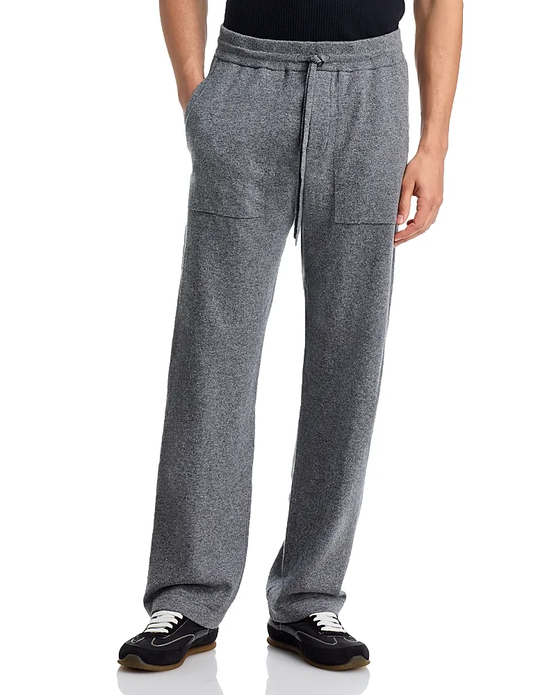 Wool & Cashmere Drawstring Pocket Track Pants by Vince