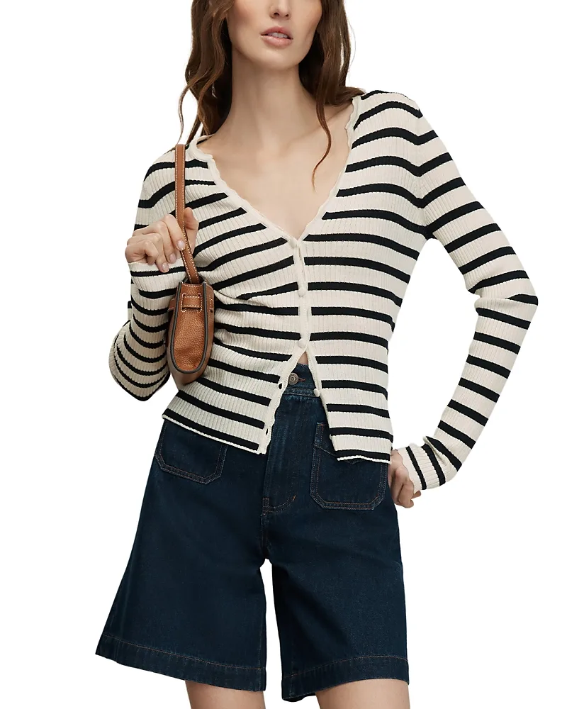 Anwin Wool Cardigan by Veronica Beard