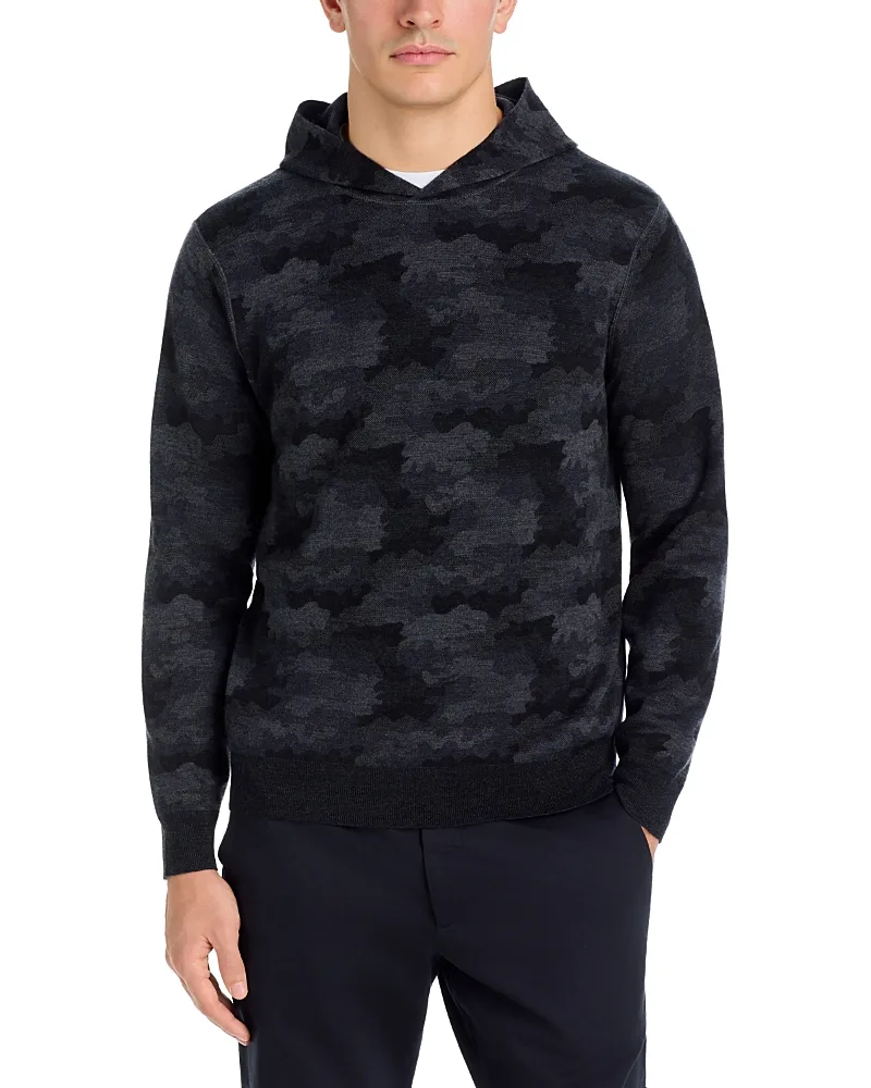 Reversible Camo Pullover Hoodie by Peter Millar