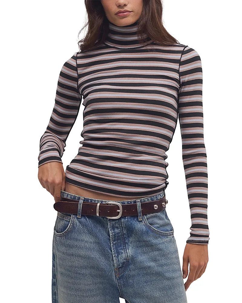 Good Good Turtle Stripe Tee by Free People