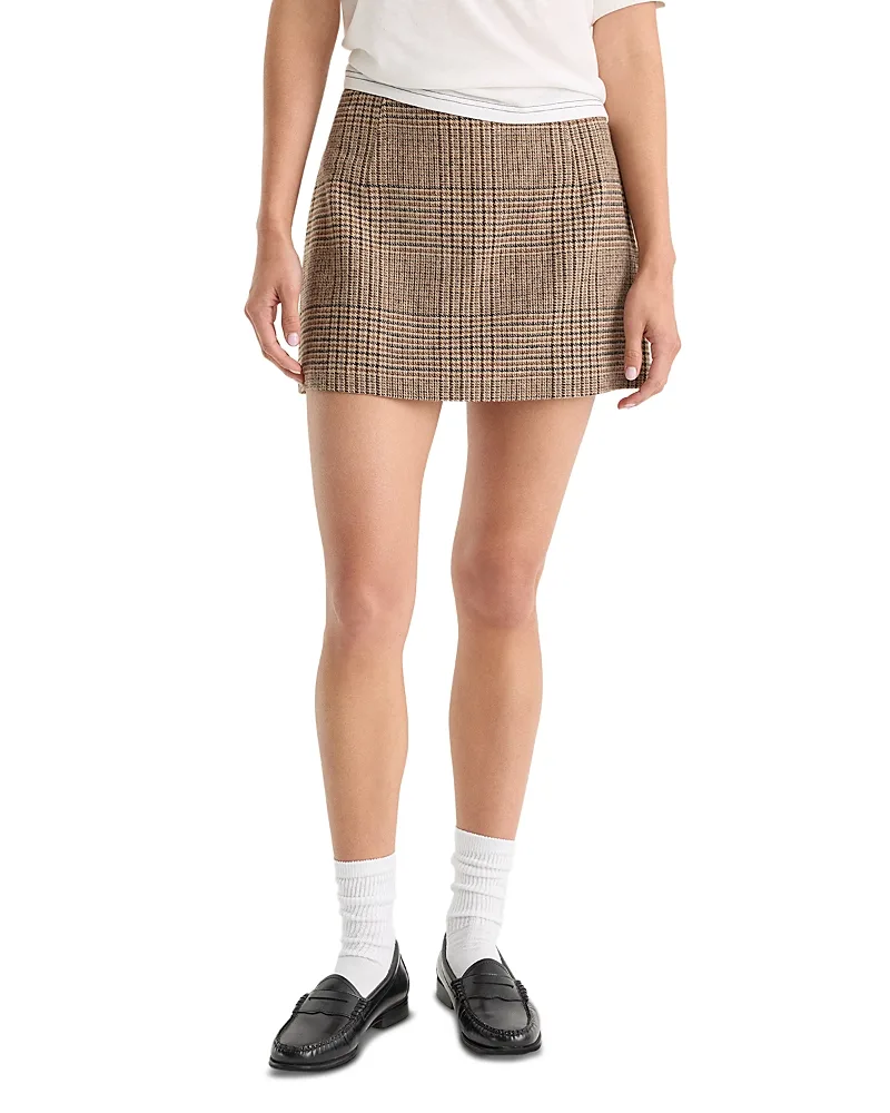 The Fitted Mini Skirt by GOOD AMERICAN