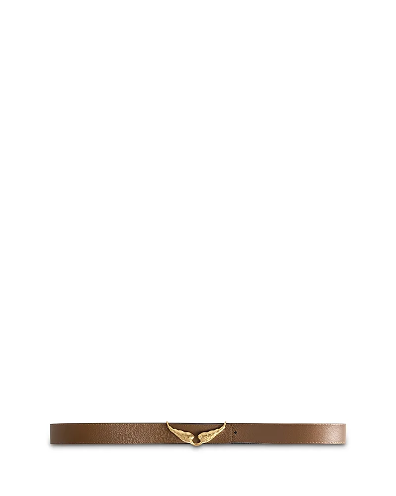 Rock Wings Reversible Leather Belt by Zadig & Voltaire