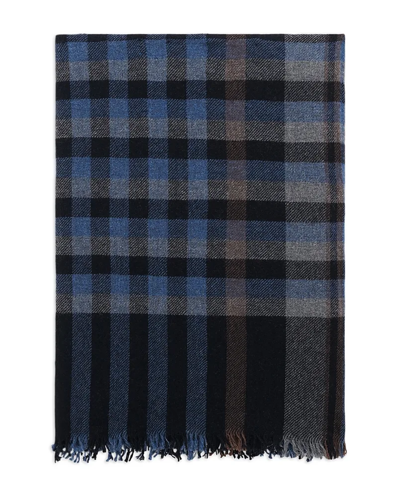 Sissi Check Wool Scarf by Gerard Darel