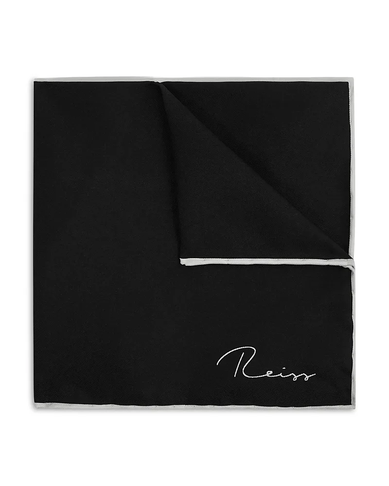 Ceremony Silk Pocket Square by Reiss