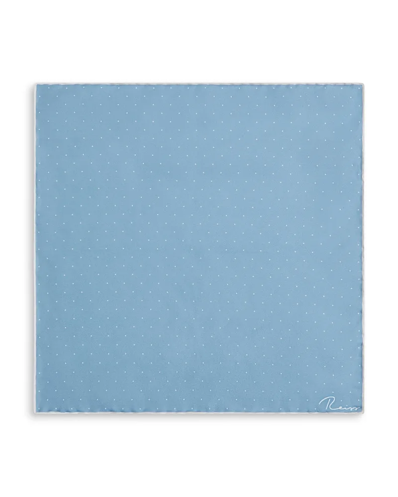 Liam Silk Pocket Square by Reiss