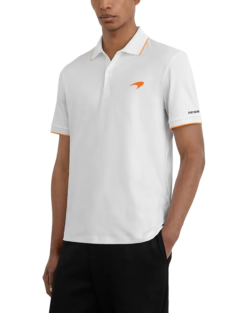 Reiss x McLaren Racing Crypto Cotton Polo Shirt by Reiss