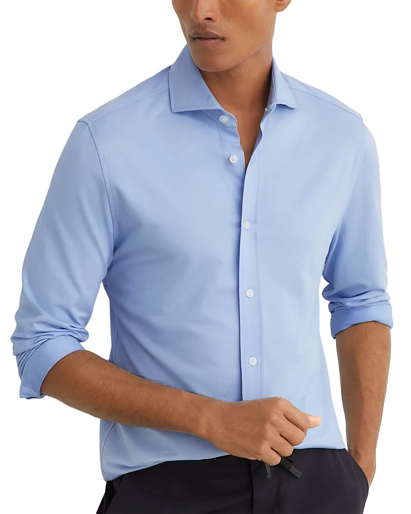 Monaco Stretch Jersey Slim Fit Shirt