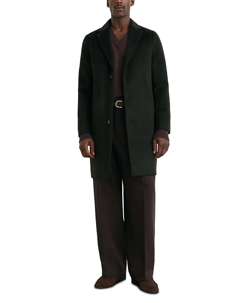 Knight Wool Blend Double Face Epsom Coat by Reiss