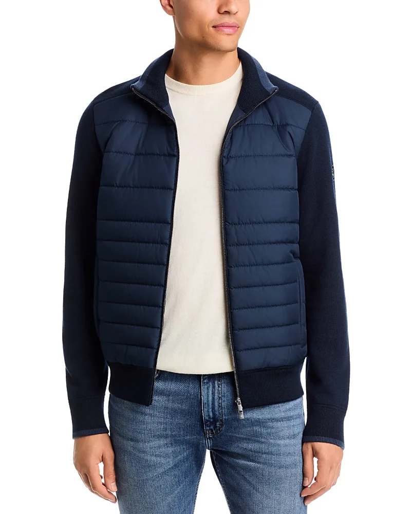 Facente Paneled Wool Jacket