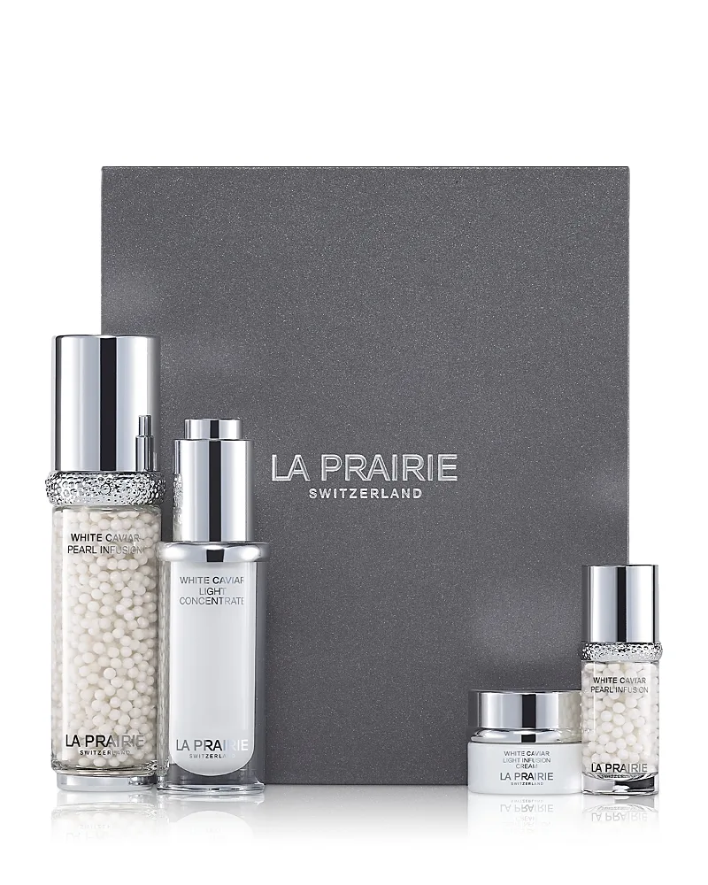 White Caviar Brightening Indulgence Skincare Gift Set by La Prairie