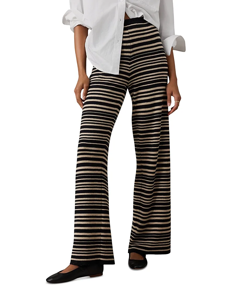 Throwback Studio Cotton & Cashmere Sweater Pants by Faherty