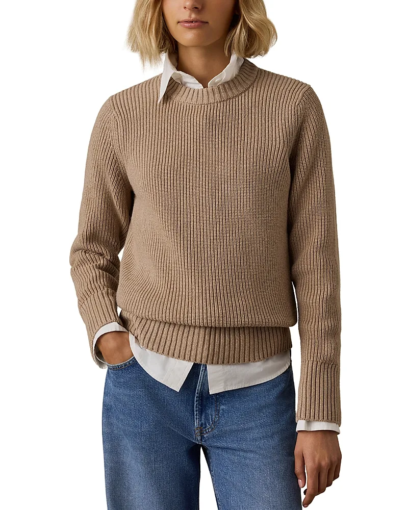Northshore Cotton & Wool Crewneck Sweater