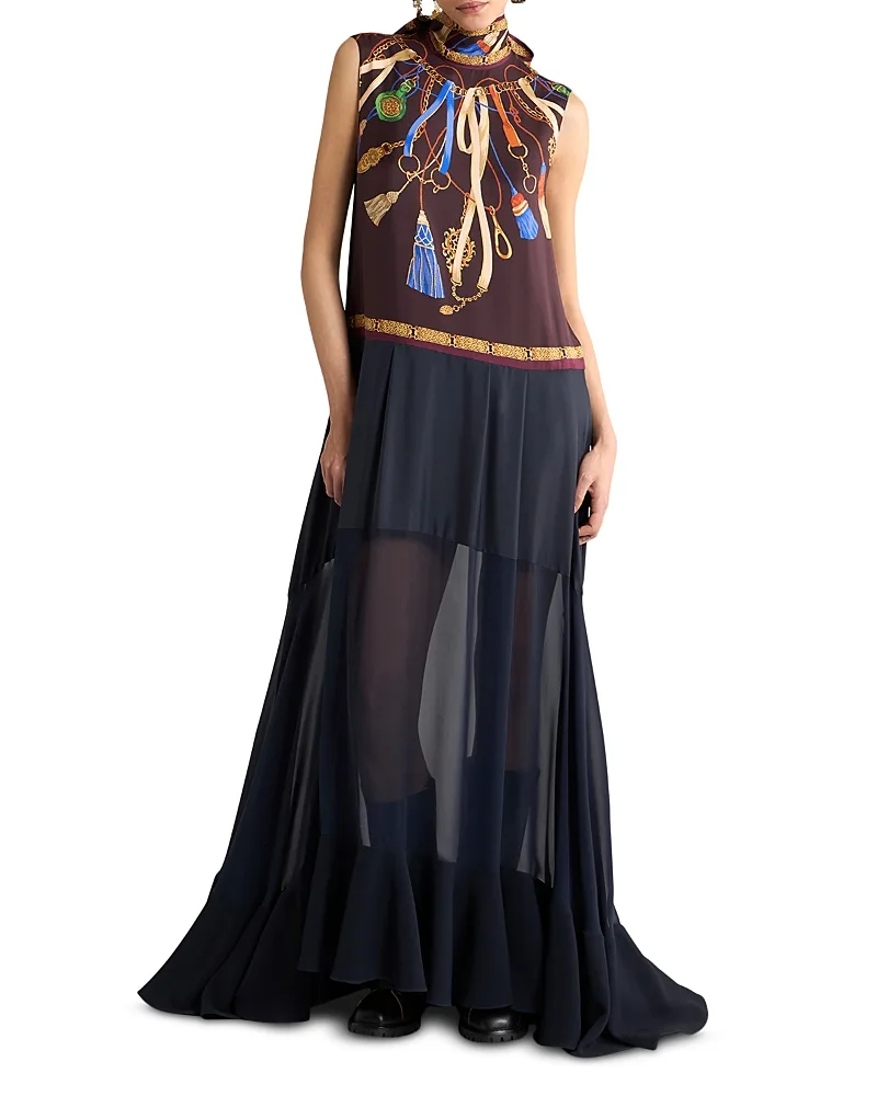 Long Sleeveless Dress by ETRO