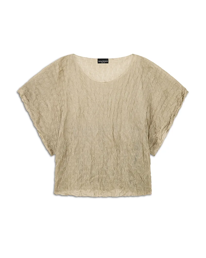 Emporio Armani Textured Knit Top by Armani