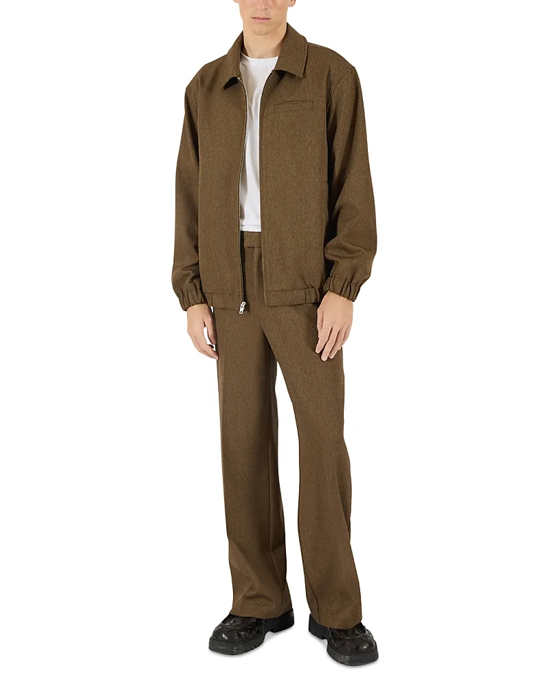 University Boxy Fit Zip Jacket by Krost