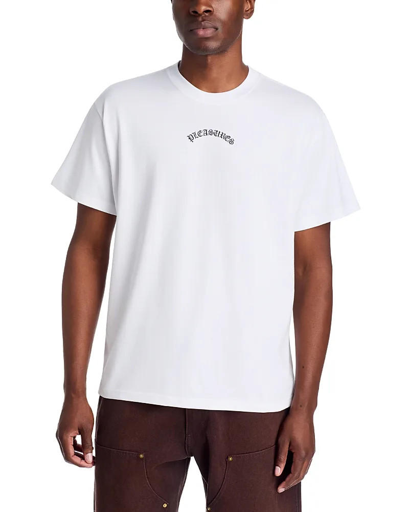 Athor Logo Oversized Tee by Pleasures