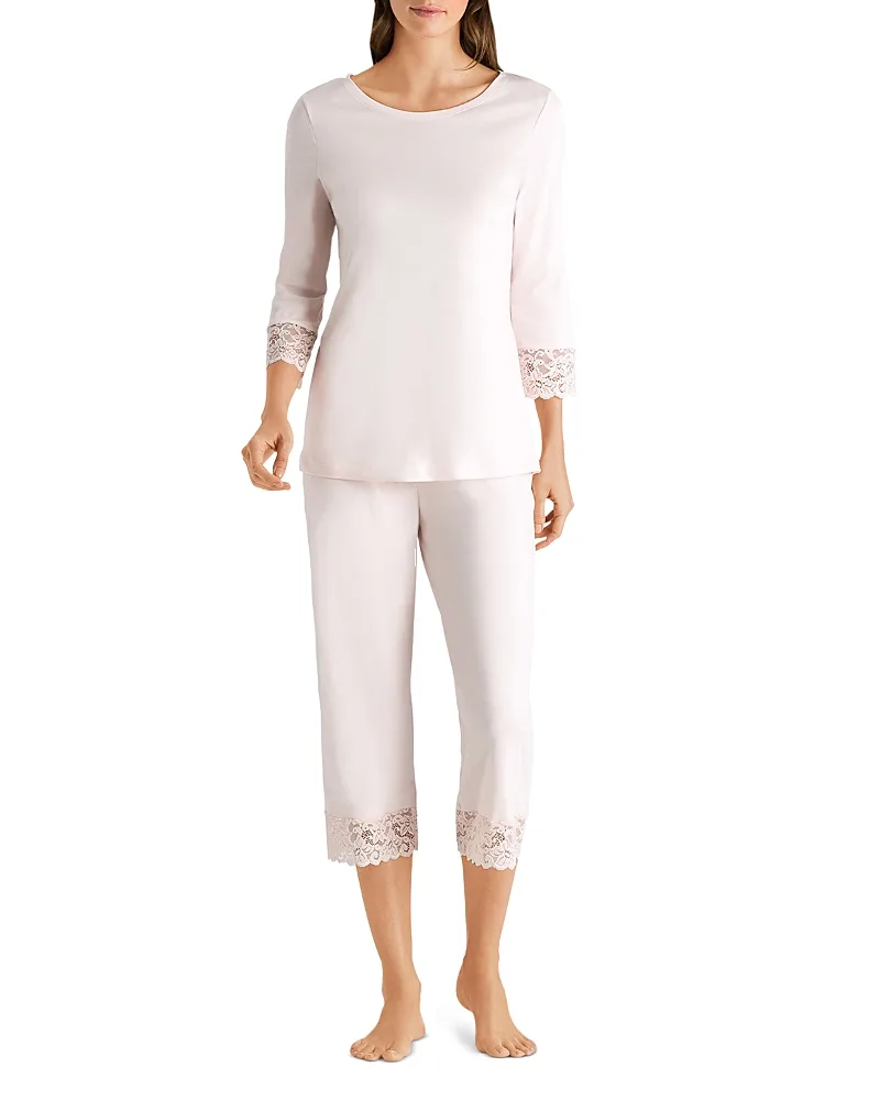 Moments Cropped Pajama Set by Hanro