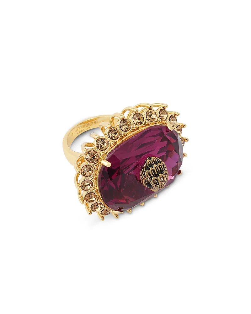 London Signature Eagle Stone Cocktail Ring by Kurt Geiger