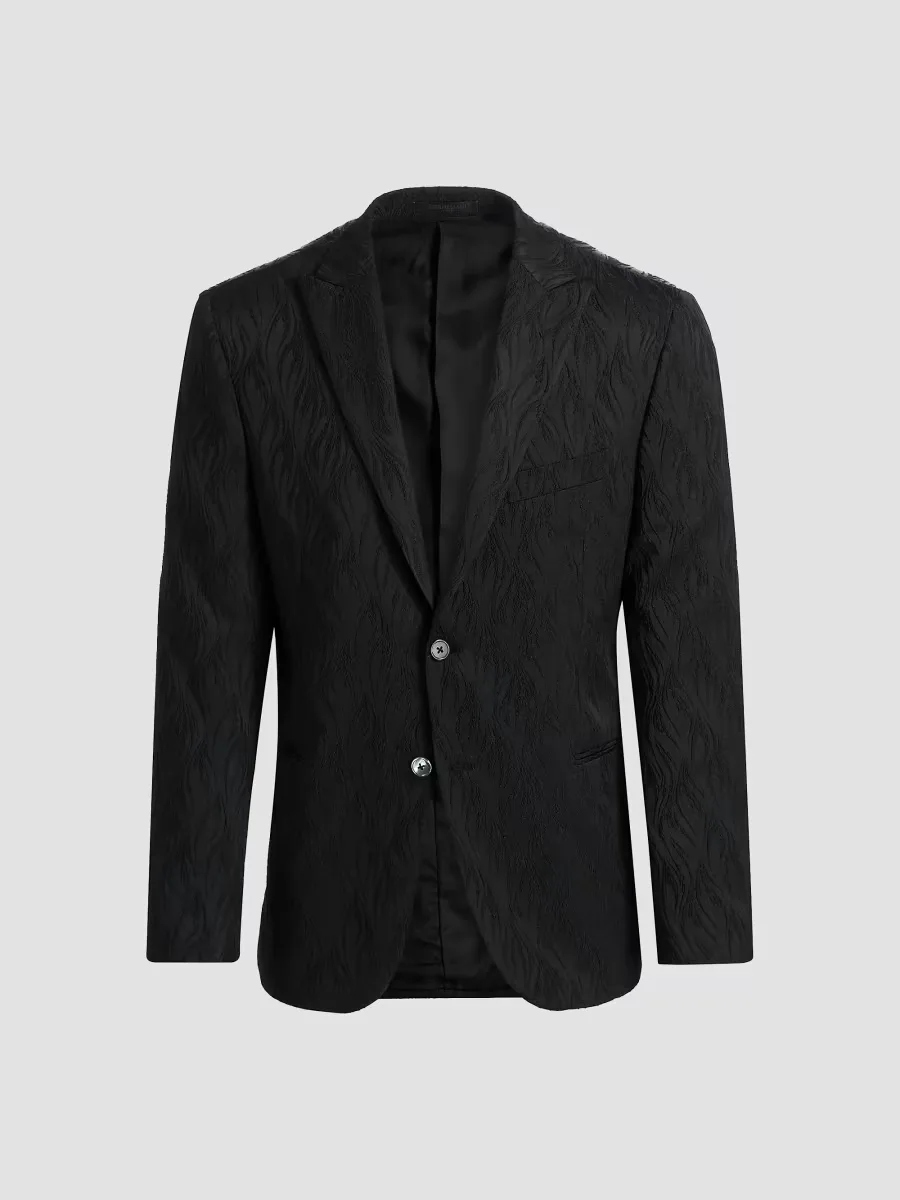 Flame Single-Breasted Evening Jacket by Corneliani