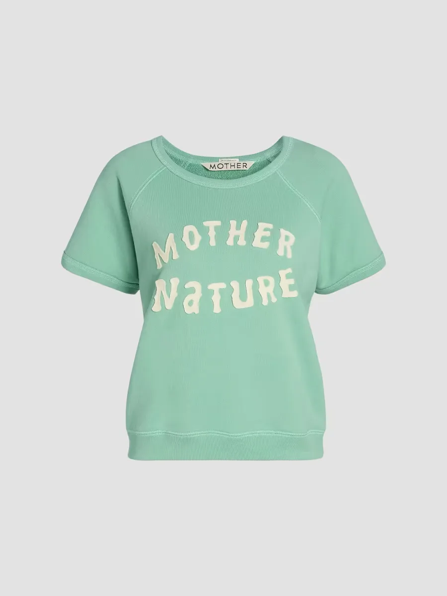 The Short-Sleeve Concert Sweatshirt by MOTHER