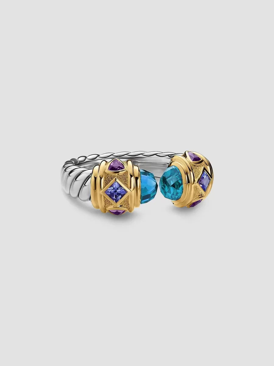 Renaissance Color Ring in Sterling Silver