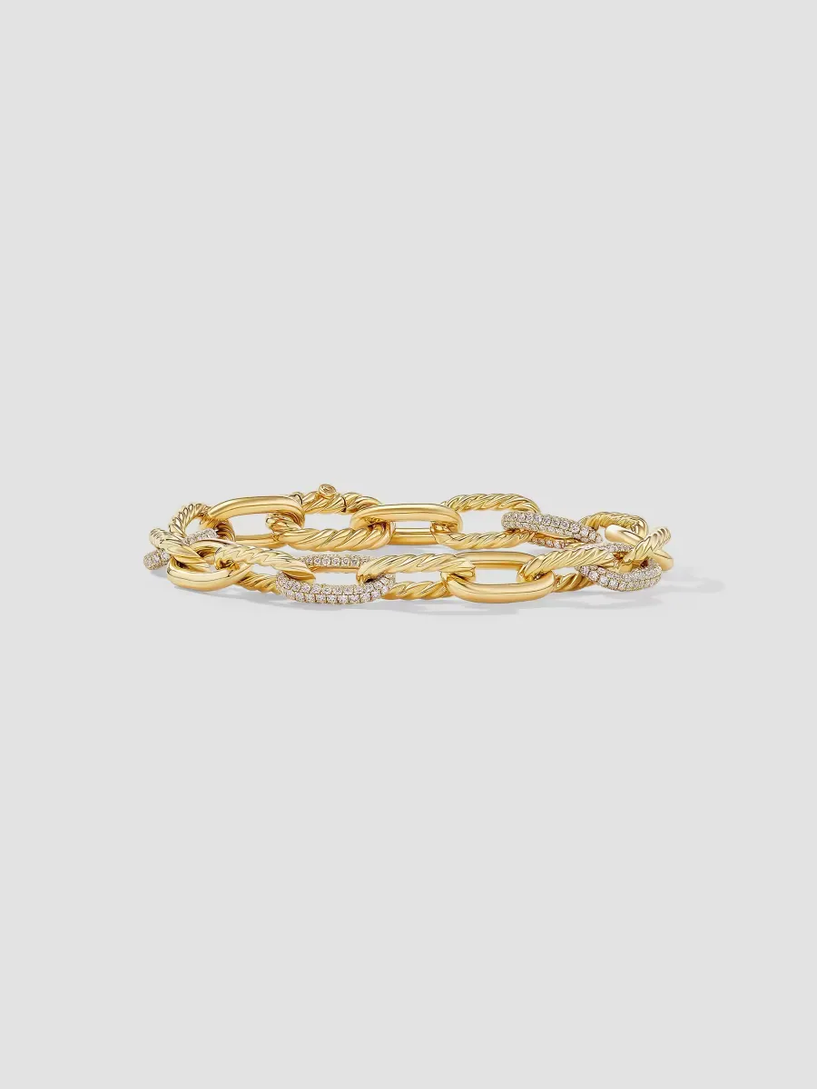 DY Madison Chain Bracelet in 18K Yellow Gold