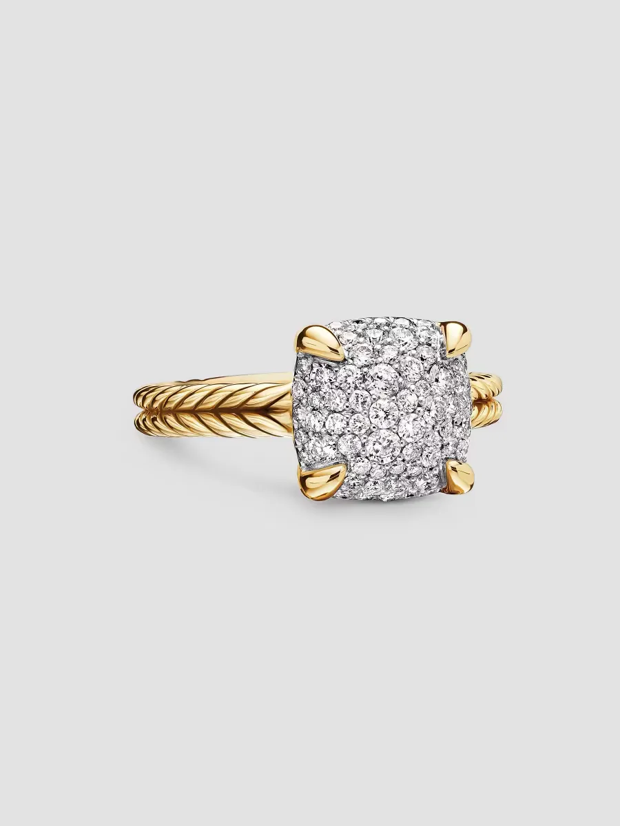 Chatelaine Ring in 18K Yellow Gold by David Yurman