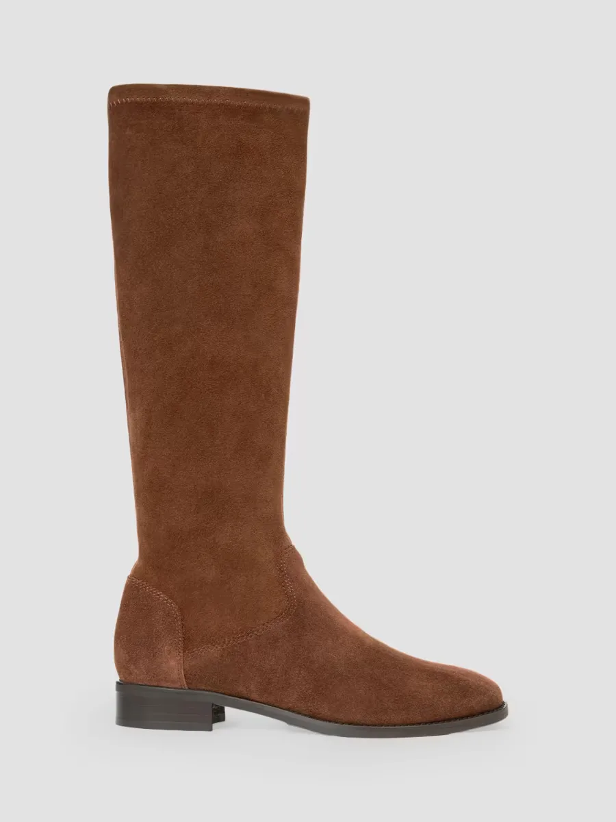 Sabrena 25MM Suede Knee-High Boots