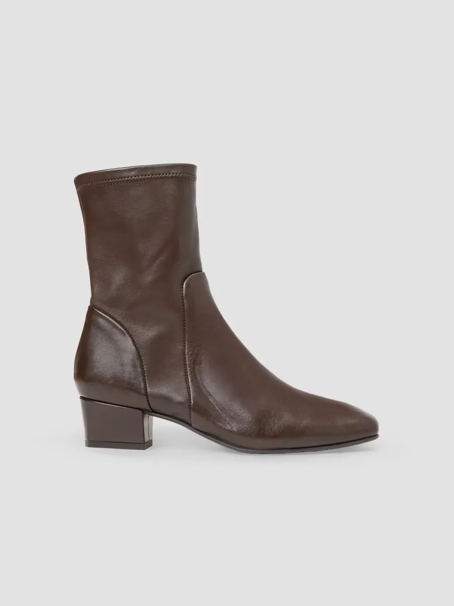Stassi 40MM Leather Ankle Booties by Aquatalia